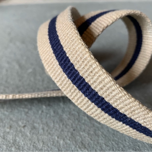 Coach linen and leather belt size 34 (85 cm) - Picture 6 of 10